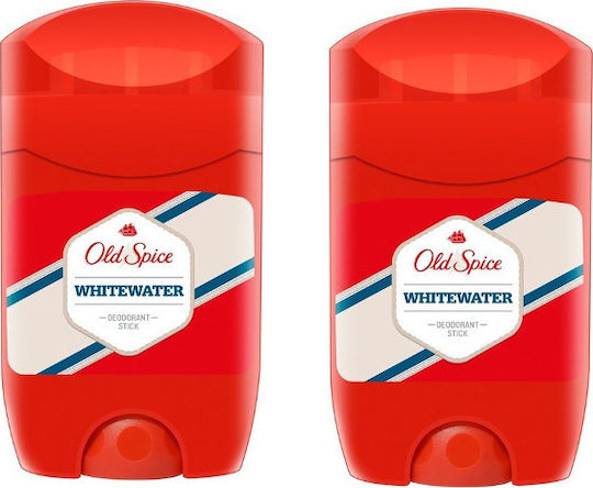 Old Spice Whitewater Αποσμητικό σε Stick 2x50ml