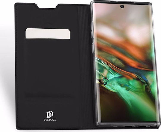 Dux Ducis Skin Pro Book Δερματίνης Μαύρο (Galaxy Note 10+)