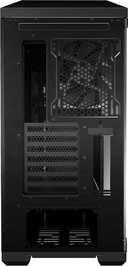 Asus TUF GT501 Gaming Midi Tower Κουτί Υπολογιστή με Πλαϊνό Παράθυρο και RGB Φωτισμό Μαύρο