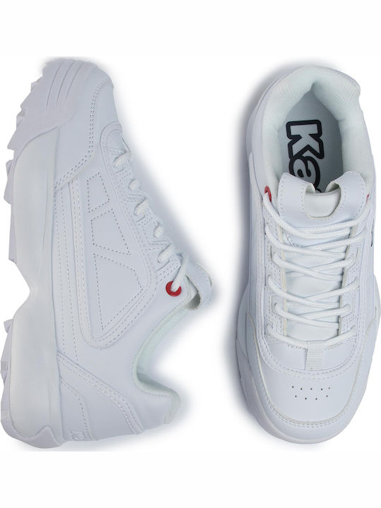 Raven Nc Adidași Chunky Pentru Femei Albi