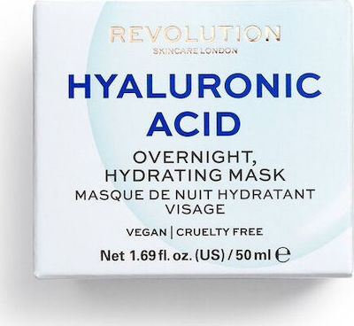 Revolution Beauty Hyaluronic Acid Face Moisturizing Mask Night 50ml