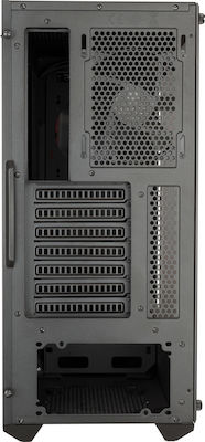 CoolerMaster MasterBox MB510L Midi Tower Компютърна кутия със странично прозорче Син
