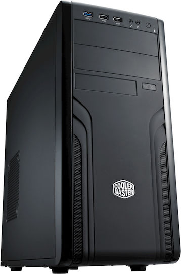 CoolerMaster CM Force 500 Midi Tower Computer Case Black