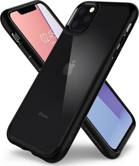 Spigen Ultra Hybrid Back Cover Plastic 2mm Black (iPhone 11 Pro)