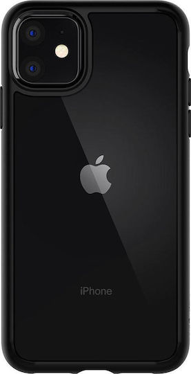 Spigen Ultra Hybrid Back Cover Πλαστικό 2mm Μαύρο (iPhone 11)