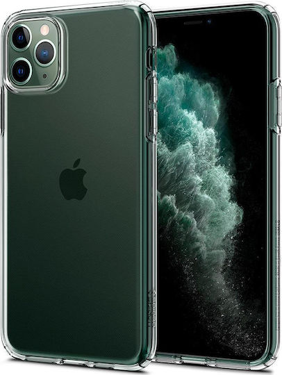 Spigen Liquid Crystal Задна корица Силикон Прозрачен (iPhone 11 Про Макс)