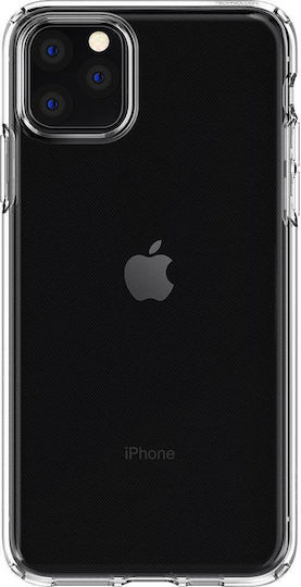 Spigen Liquid Crystal Задна корица Силикон Прозрачен (iPhone 11 Про Макс)