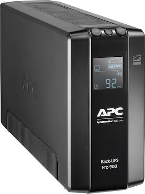 APC Back UPS Pro 900 900VA 540W mit 6 IEC Steckdosen