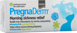 InterMed Pregnaderm Morning Sickness Relief Supplement for Pregnancy 60 softgels