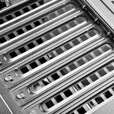 Silverstone RL05 Midi-Turm Computergehäuse Rot