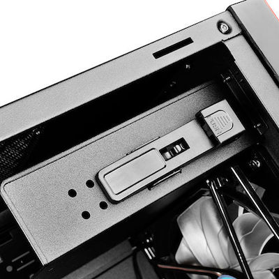 Silverstone RL05 Midi-Turm Computergehäuse Rot