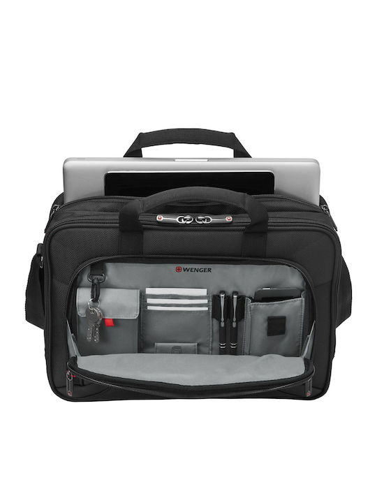 Wenger Prospectus Τσάντα Ώμου / Χειρός για Laptop 16" σε Μαύρο χρώμα