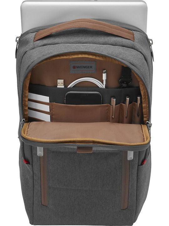 Wenger CityUpgrade Αδιάβροχη Τσάντα Πλάτης για Laptop 16" σε Γκρι χρώμα