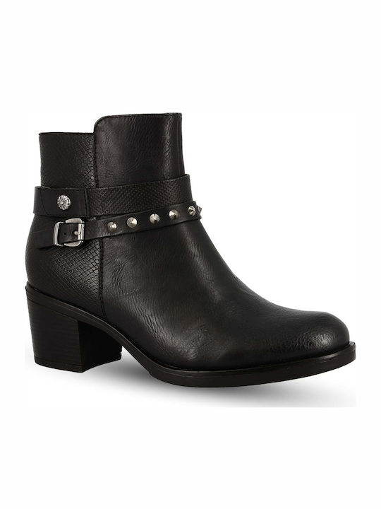 Parex Damen Knöchelstiefel Schwarz