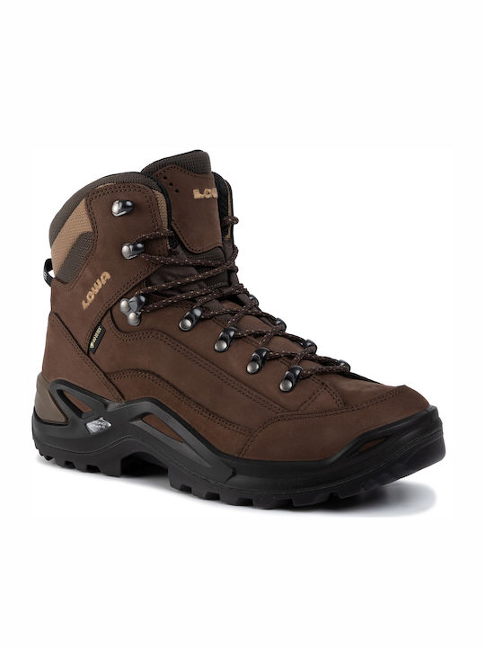 Lowa Renegade GTX Men's Hiking Boots Waterproof with Gore-Tex Membrane Brown