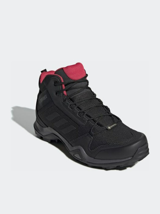 adidas Terrex AX3 Mid GTX Γυναικεία Ορειβατικά Gore-Tex Black / Core Black / Active Pink adidas Terrex AX3 Mid GTX Γυναικεία Ορειβατικά Gore-Tex Black / Core Black / Active Pink