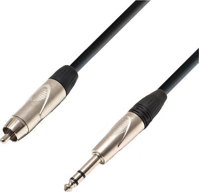 Prostage Cable 6.3mm male - RCA male 0.3m (BRCS-003)