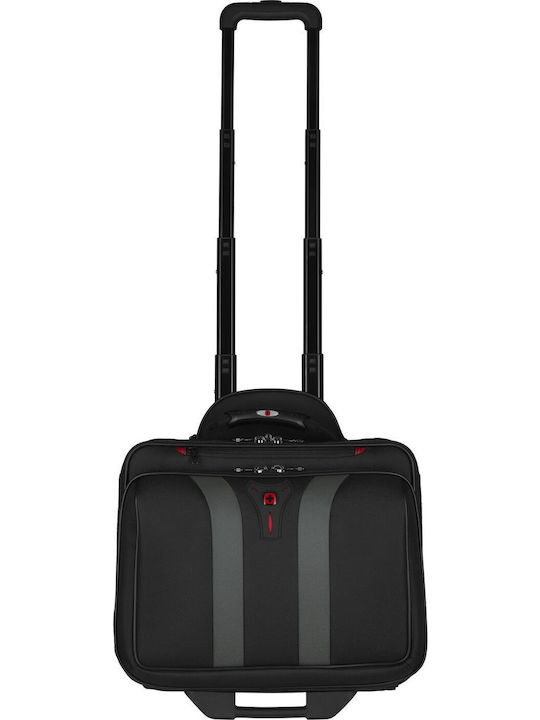 Wenger Granada Τσάντα Laptop 17" με Ροδάκια σε Μαύρο χρώμα