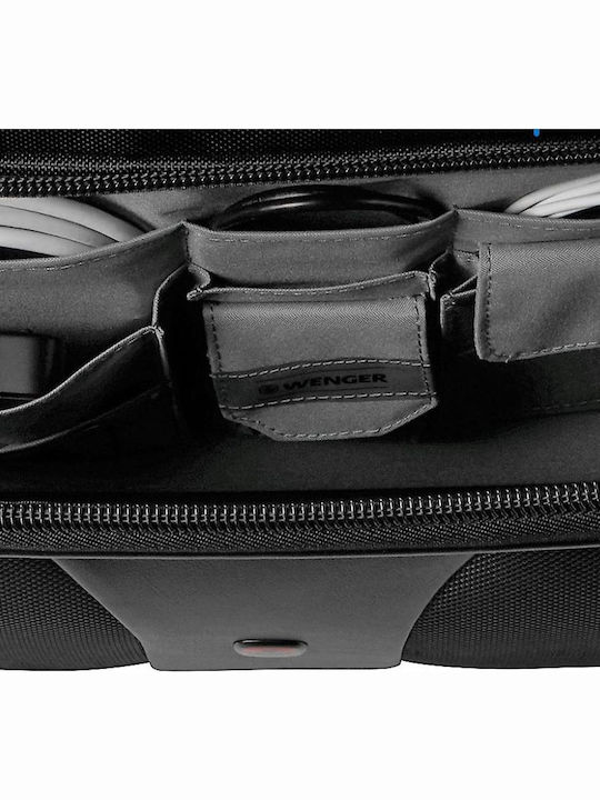 Wenger Patriot II Τσάντα Laptop 17" με Ροδάκια σε Μαύρο χρώμα