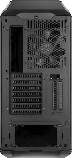 CoolerMaster MasterCase H500M Gaming Midi Tower Κουτί Υπολογιστή με Πλαϊνό Παράθυρο και RGB Φωτισμό Μαύρο