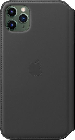 Apple Buchen Sie Synthetisches Leder Schwarz (iPhone 11 Pro Max)
