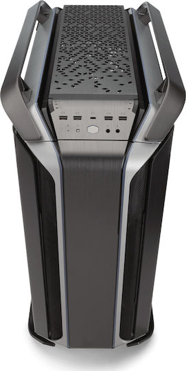 CoolerMaster Cosmos C700m Gaming Midi Tower Κουτί Υπολογιστή με Πλαϊνό Παράθυρο και RGB Φωτισμό Μαύρο
