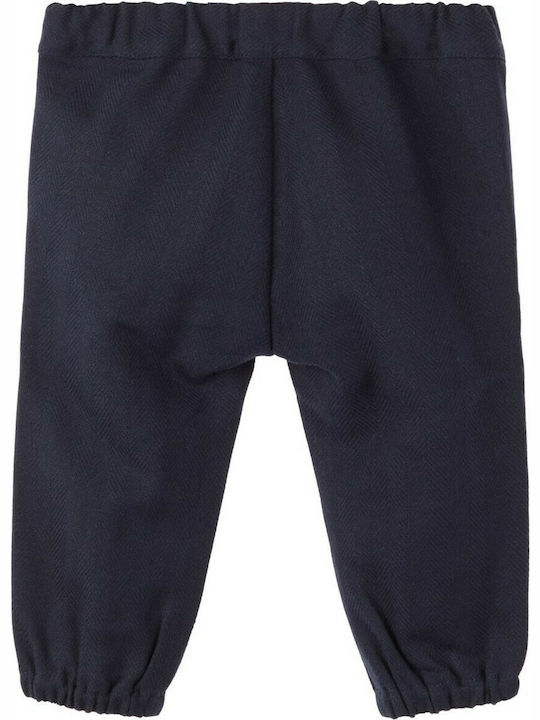 Name It Boys Fabric Trouser Navy Blue