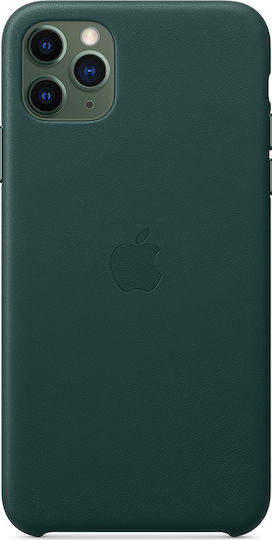 Apple Back Cover Leather Green (iPhone 11 Pro Max)