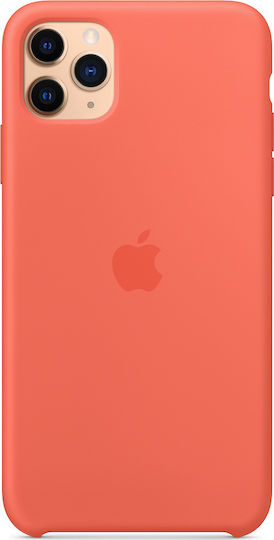 Apple Back Cover Silicone Orange (iPhone 11 Pro Max)