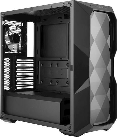 CoolerMaster MasterBox TD500L Gaming Midi Tower Κουτί Υπολογιστή με Πλαϊνό Παράθυρο Μαύρο