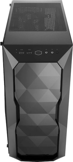CoolerMaster MasterBox TD500L Gaming Midi Tower Κουτί Υπολογιστή με Πλαϊνό Παράθυρο Μαύρο
