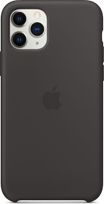 Apple Silicone Case Umschlag Rückseite Silikon Schwarz (iPhone 11 Pro) MWYN2ZM/A