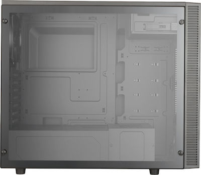 CoolerMaster Masterbox E500L Turnul Midi Cutie de calculator cu fereastră laterală Albastru