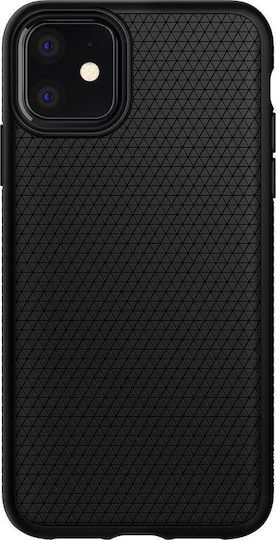 Spigen Liquid Air Back Cover Σιλικόνης Μαύρο (iPhone 11)