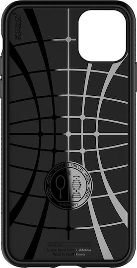 Spigen Liquid Air Back Cover Σιλικόνης Μαύρο (iPhone 11)