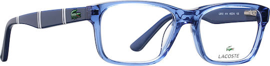 Lacoste Kindlich Kunststoff Brillenrahmen Blau L3612-414