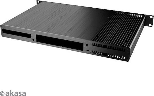 Akasa Galileo TU3 Winzig Klein Computergehäuse Schwarzes