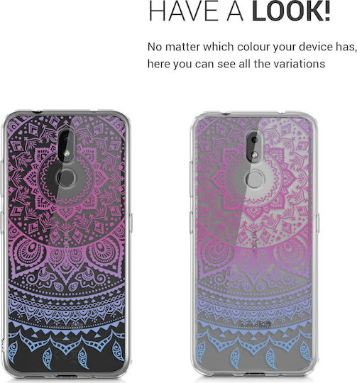 KWmobile Indian Sun Back Cover Silicon Transparent (Nokia 3.2)