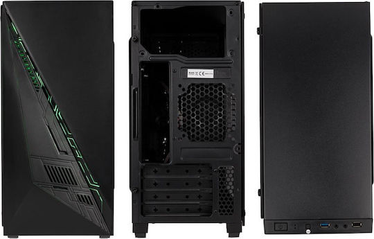 Kolink Inspire K2 ARGB Gaming Mini Tower Κουτί Υπολογιστή με Πλαϊνό Παράθυρο Μαύρο