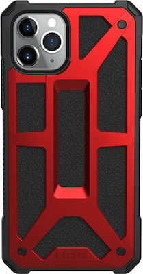 UAG Monarch Leather Back Cover Durable Red (iPhone 11 Pro)