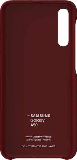 Samsung Back Cover Πλαστικό Μαύρο (Galaxy A50)