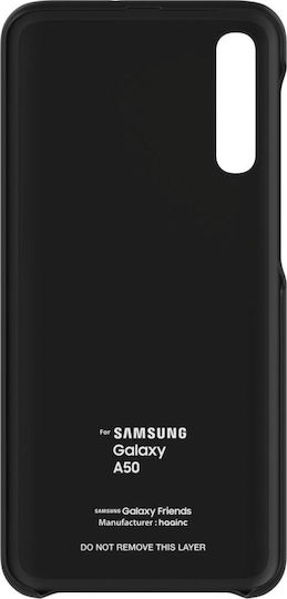 Samsung Smart Cover Marvel Umschlag Rückseite Kunststoff Schwarz (Galaxy A50)