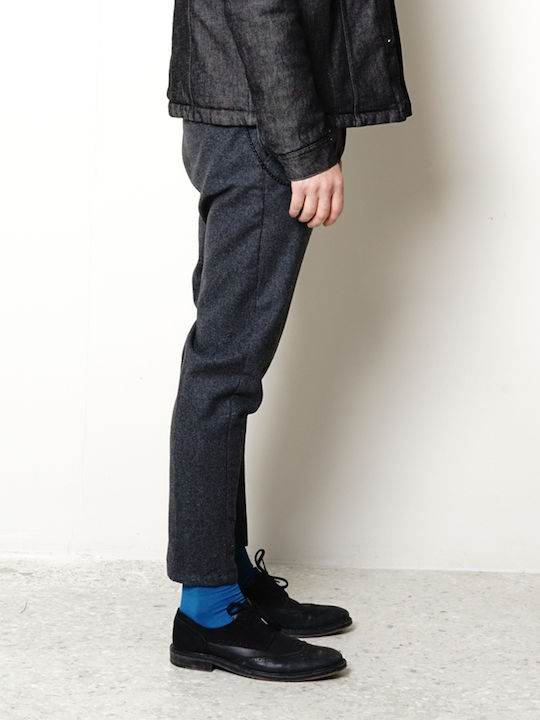 Culton Trousers in Slim Fit Gray