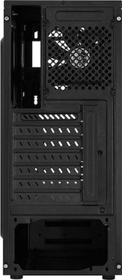 Aerocool SI-5200 Turnul Midi Cutie de calculator cu fereastră laterală Negru