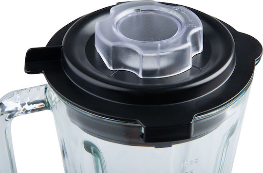 Rohnson Μπλέντερ με Γυάλινη Κανάτα 1.5 lt 1400W Inox R-583