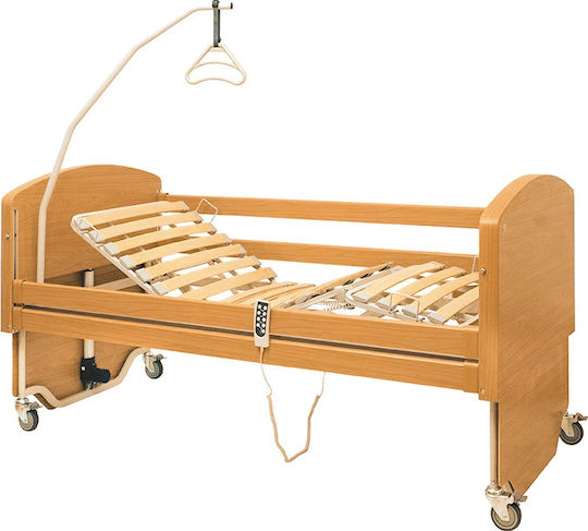 Vita Orthopaedics V-Supreme Ηλεκτρικό Πολύσπαστο Νοσοκομειακό Κρεβάτι με Πλαϊνό / Αναρτήρα / Φρένα / Ρόδες / Στρώμα 10-2-189