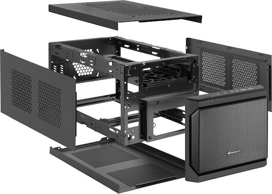 Sharkoon QB ONE Mini Tower Κουτί Υπολογιστή Μαύρο