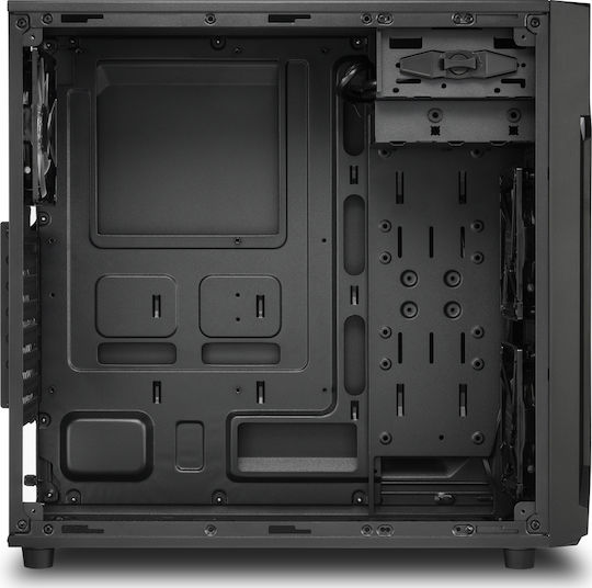 Sharkoon VG6-W Gaming Midi Tower Κουτί Υπολογιστή με Πλαϊνό Παράθυρο Μπλε