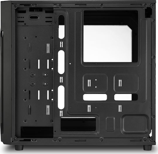 Sharkoon VG6-W Gaming Midi Tower Κουτί Υπολογιστή με Πλαϊνό Παράθυρο Μπλε