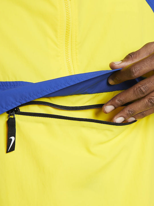 Sportswear Woven Jacke Yellow / Game Royal